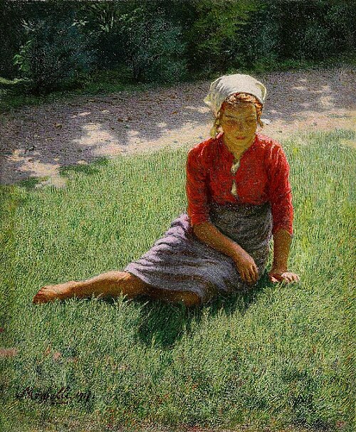 My Teresa, 1917, Angelo Morbelli