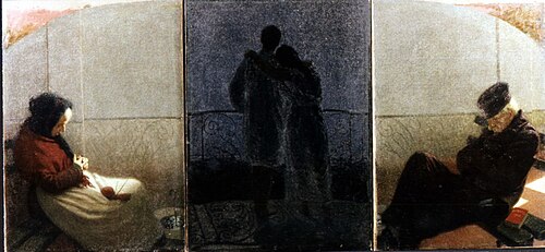 Sogno e realtà, 1905, Angelo Morbelli