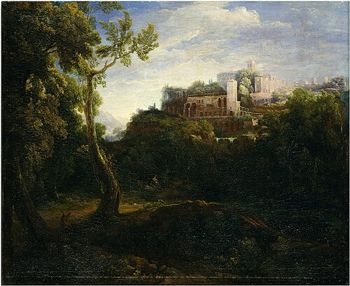 View of Vicovaro, 1640, Angeluccio