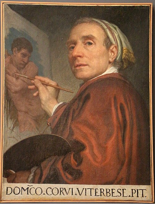 Self-portrait, 1803, Domenico Corvi