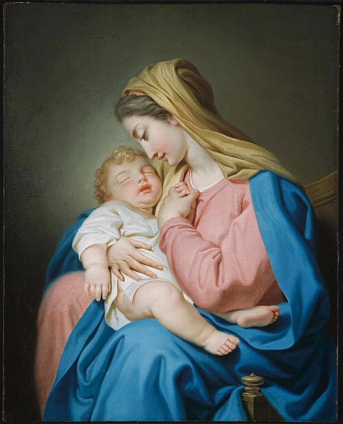Virgin and Child, , Domenico Corvi