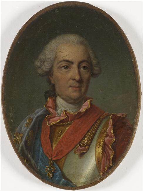 Portrait de Louis XV, 1776, Jean-Marie Ribou