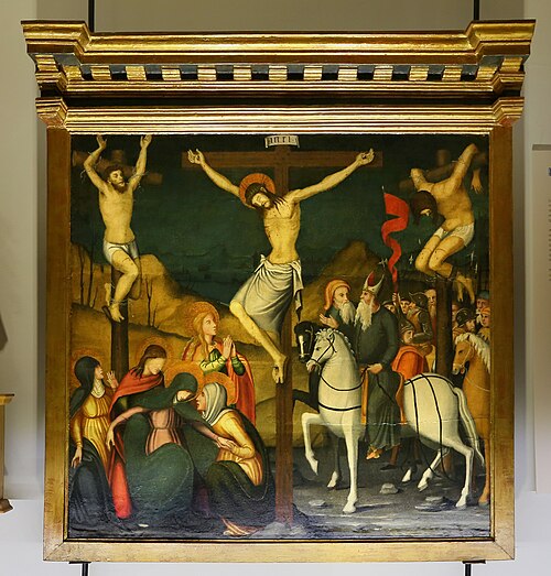 Crucifixion, 1550, Antioco Mainas