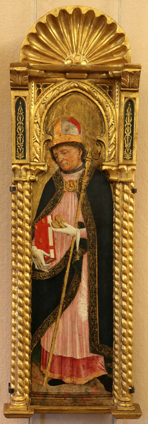 Saint Nicolas, 1550, Antonio Aleotti