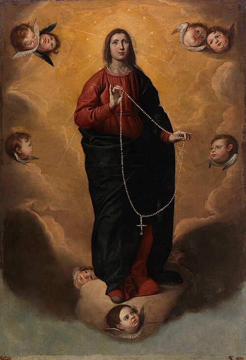 Our Lady of the Rosary, 1644, Antonio Arias