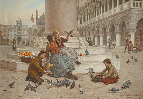 Pigeons of Venice, , Antonio Ermolao Paoletti