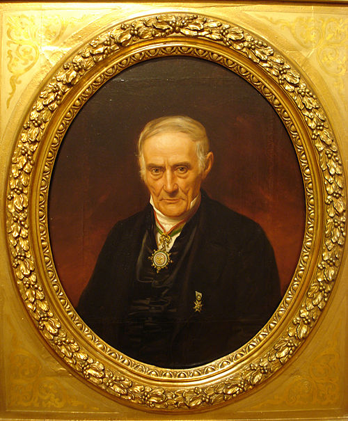 Retrato de Andrés Quintana Roo, 1851, Pelegrín Clavé y Roqué