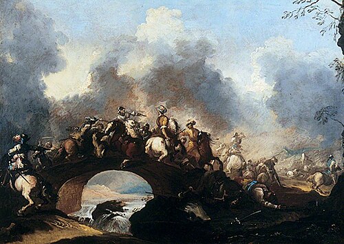 Battle Scene, 1706, Antonio Maria Marini