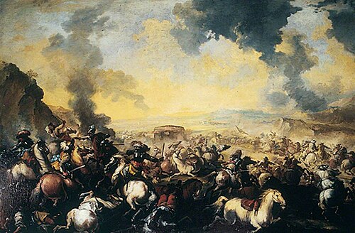 Battle Scene, 1706, Antonio Maria Marini