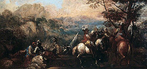 Battle Scene, 1706, Antonio Maria Marini