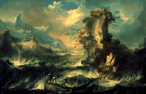 Italian Seascape, , Antonio Maria Marini