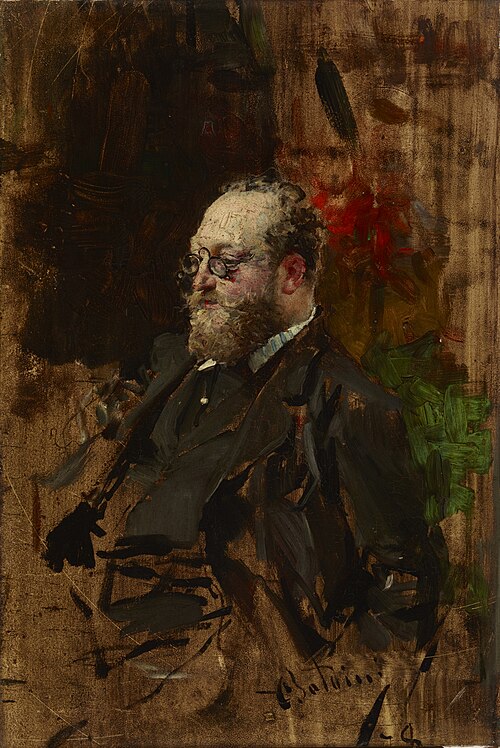 Portrait of Ferdynand Bryndza (1837–1891), 1878, Giovanni Boldini