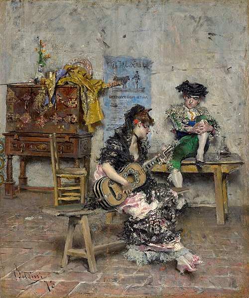 Guitar Player, 1873, Giovanni Boldini