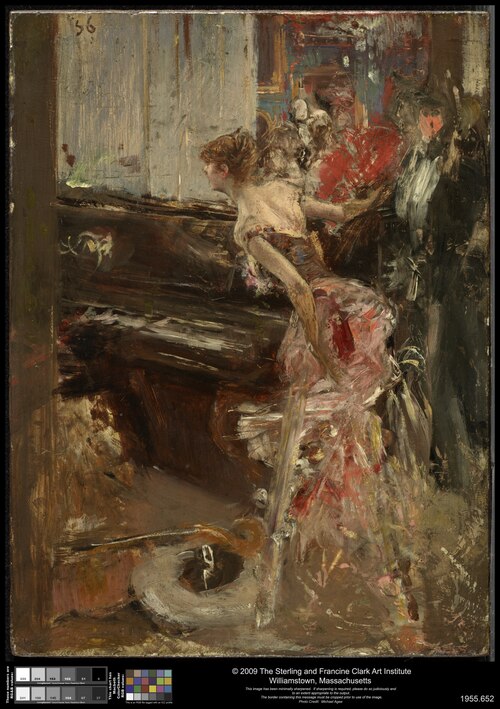 Recital, 1884, Giovanni Boldini