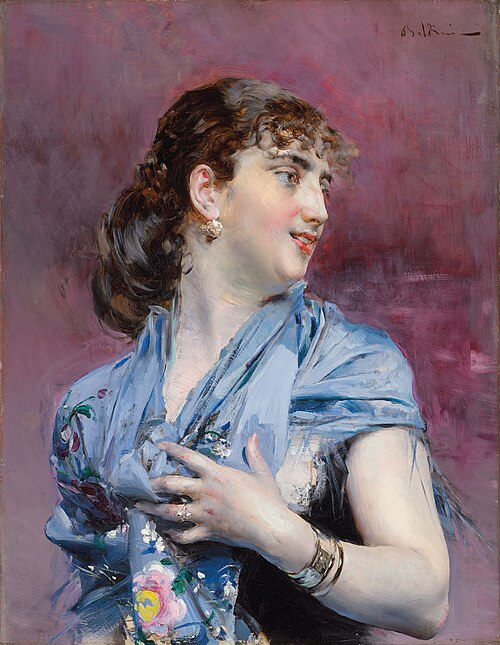 The Spanish girl, 1878, Giovanni Boldini
