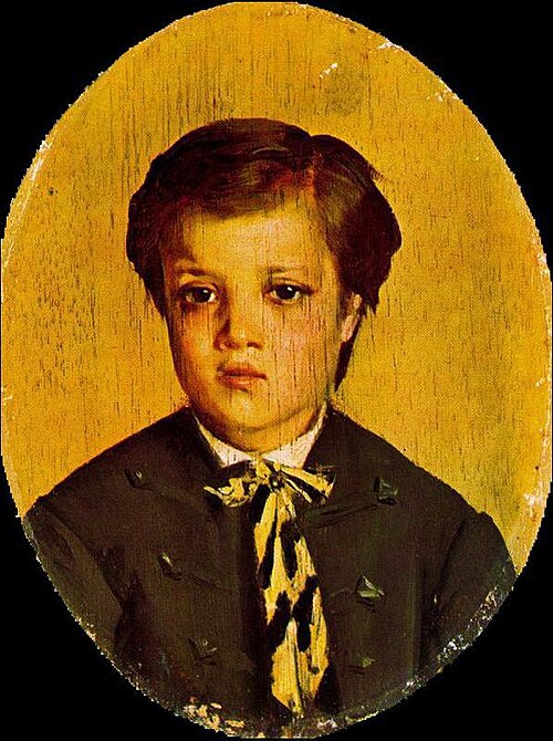 Portrait de Francesco Boldini, 1858, Giovanni Boldini