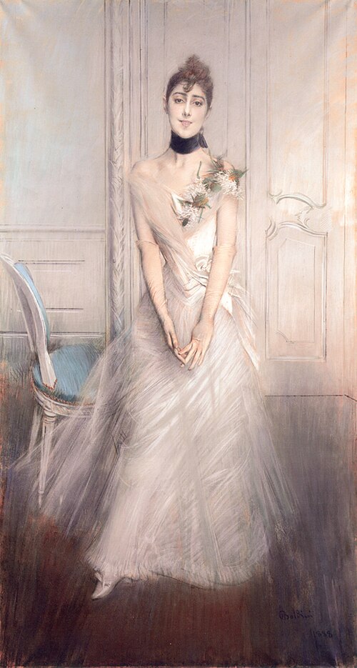Portrait d'Emiliana Concha de Ossa, 1888, Giovanni Boldini