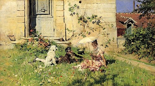 Spingtime, 1873, Giovanni Boldini
