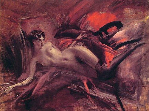 Reclining Nude, 1930, Giovanni Boldini