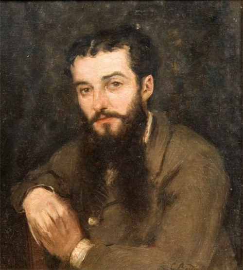 Portrait of the painter Alessandro Lanfredini, 1866, Giovanni Boldini