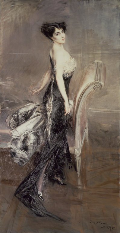 Portrait of a lady, 1912, Giovanni Boldini