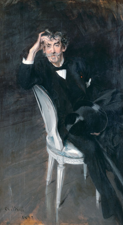 Portrait of James McNeill Whistler, 1897, Giovanni Boldini