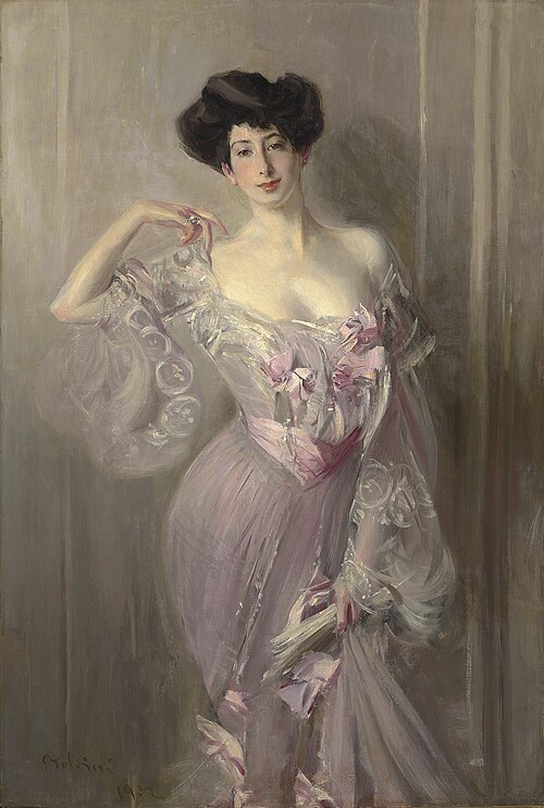 Portrait of Ms. Wertheimer, 1902, Giovanni Boldini