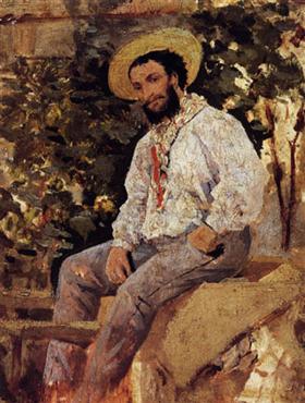 Diego Martelli in Castiglioncello, 1865, Giovanni Boldini