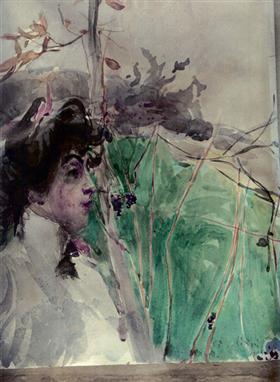 Female Profile, 1931, Giovanni Boldini