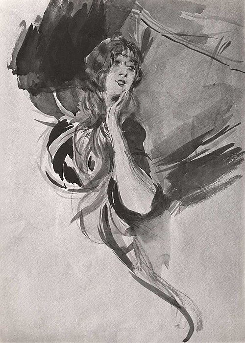 Figura femminile, 1916, Giovanni Boldini
