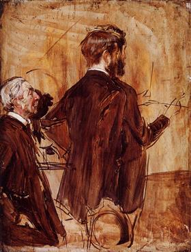 In the Studio, 1885, Giovanni Boldini