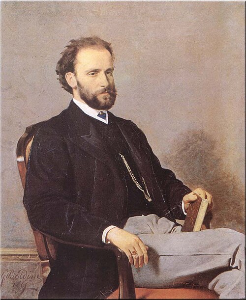 Portrait of the lawyer Claudio Comotto, 1865, Giovanni Boldini