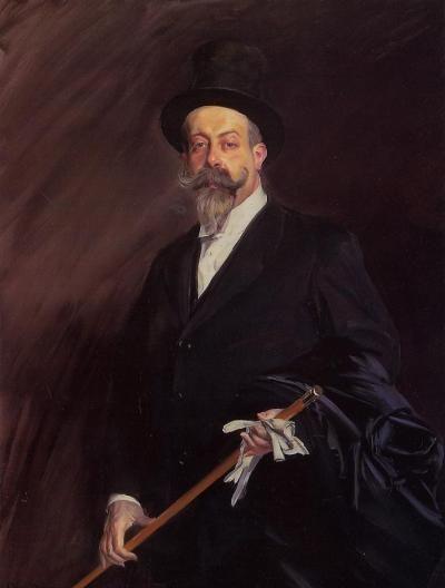 Portrait of Henri Gauthier Villars, aka Willy, , Giovanni Boldini