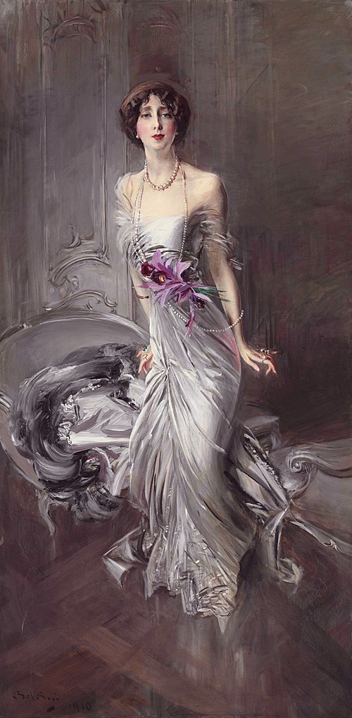 Portrait of Madame Doyen, 1910, Giovanni Boldini