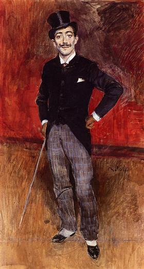 Portrait of the Count De Rasty, 1931, Giovanni Boldini