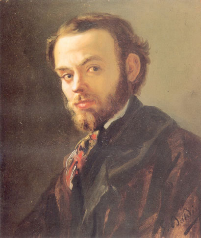 Portrait of Vincenzo Cabianca, 1868, Giovanni Boldini