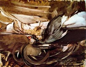 Wild Game in Black, 1931, Giovanni Boldini