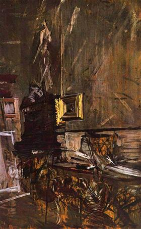 The golden frame, 1890, Giovanni Boldini