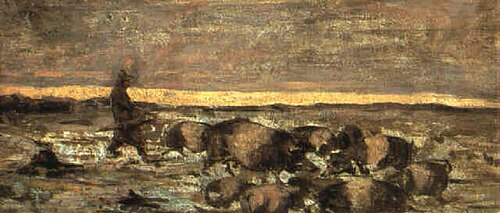 Guardiano di maiali, , Giovanni Boldini