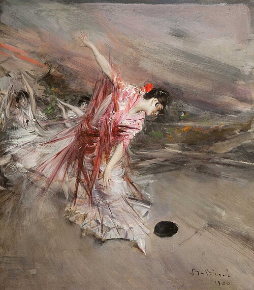 The Spanish dancer, 1900, Giovanni Boldini