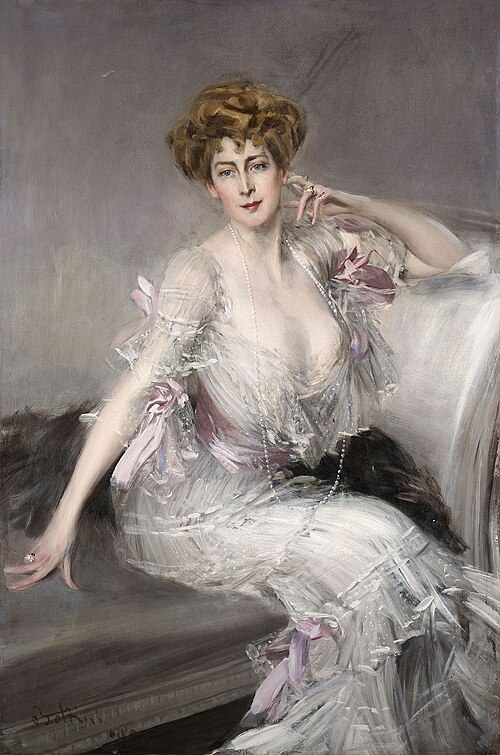 Portrait of Anna Elisabeth Hansen, 1902, Giovanni Boldini