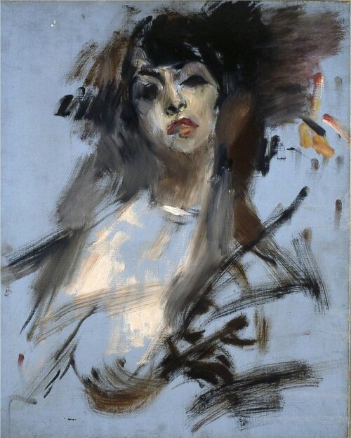 Portrait of Countess Saffo Zuccoli, 1929, Giovanni Boldini