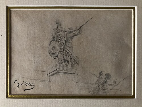 Statue, , Giovanni Boldini