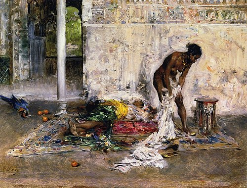 After the bath, 1873, Giovanni Boldini