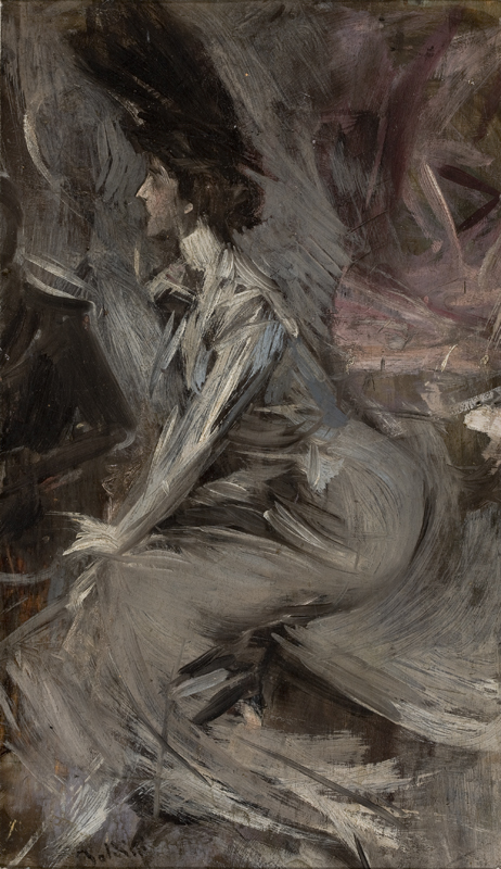 Sitting Lady (The Talk), 1904, Giovanni Boldini