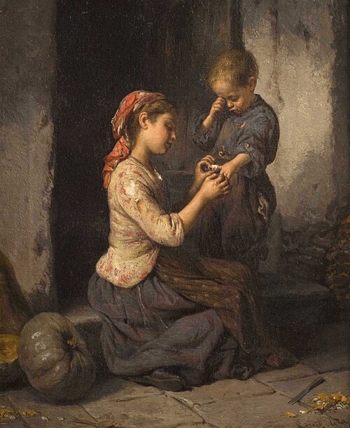 La bua, 1869, Antonio Rotta