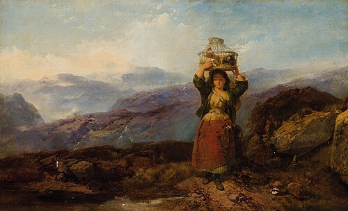 Towards the market, 1900, Antonio Rotta