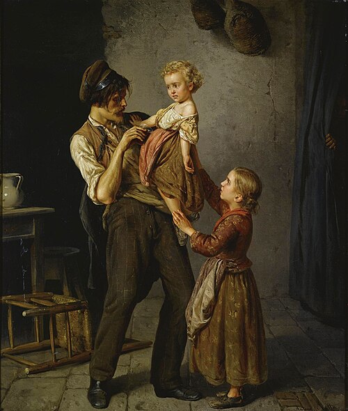 Interior of a Osteria, 1875, Antonio Rotta