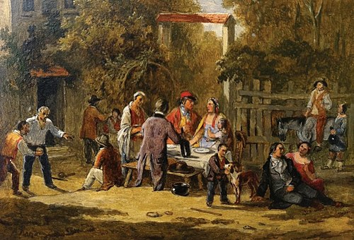 The Venice Village scenes, , Antonio Rotta