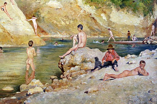 la nicchia (estate sulle rive dell'elsa), , Antonio Salvetti